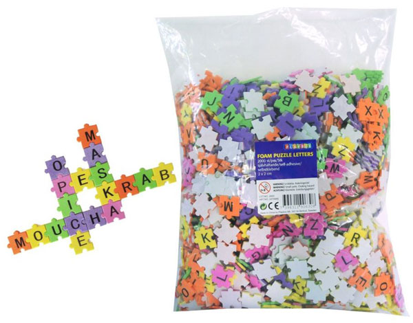 Trefl Puzzle scrabble Písmenka 2000 ks
