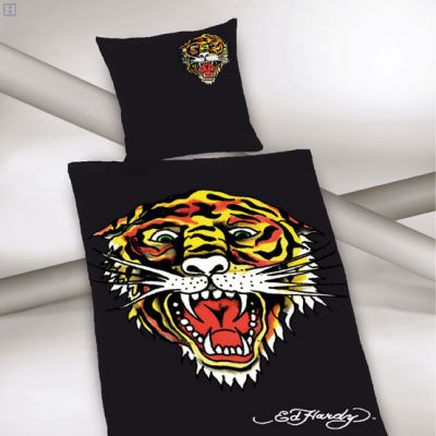 Herding Povlečení Ed Hardy Tygr polyester 140/200, 70/90 cm