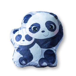 Tvarovaný plyšový polštářek Panda