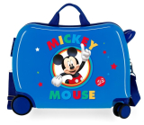 Dětský kufřík Mickey Circle Blue MAXI
