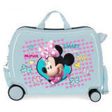 Dětský kufřík Minnie Enjoy Blue MAXI