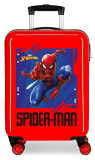 ABS Cestovní kufr Spiderman Street Red 55 cm