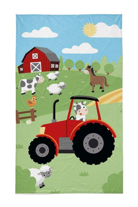 Dětský ručník Farma červená 50x30 cm