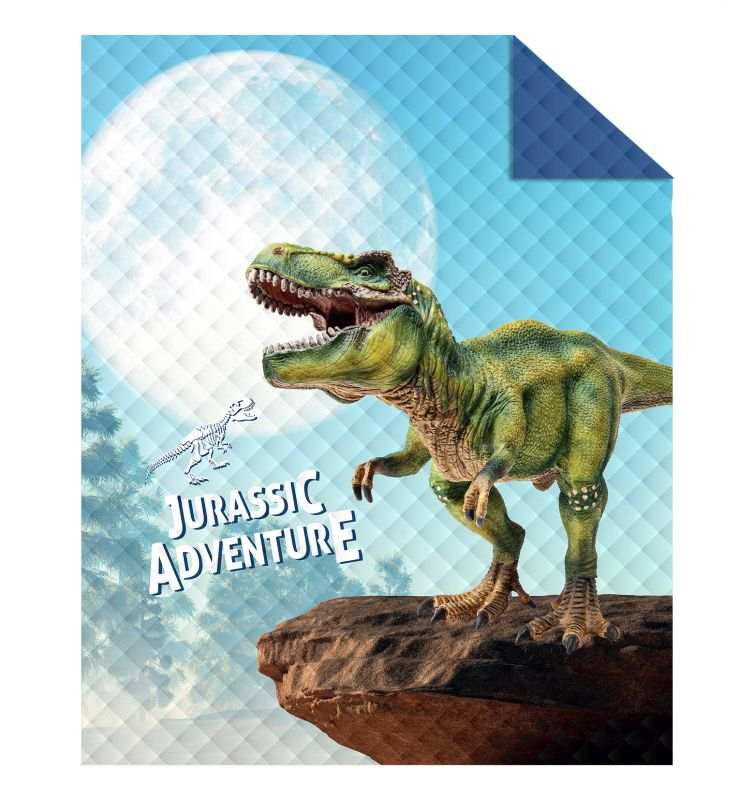 Přehoz na postel Dino T-rex 170/210