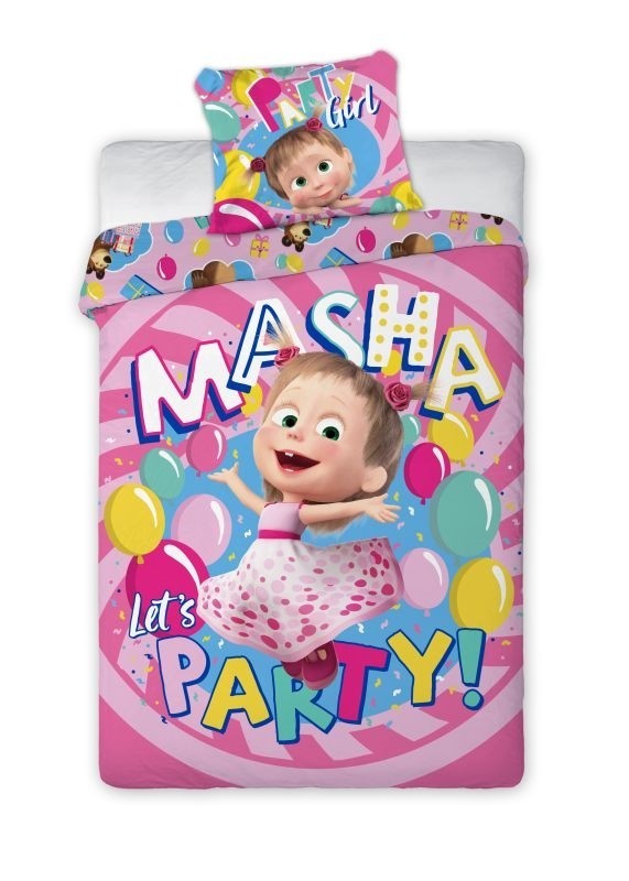 Povlečení Máša a Medvěd Párty