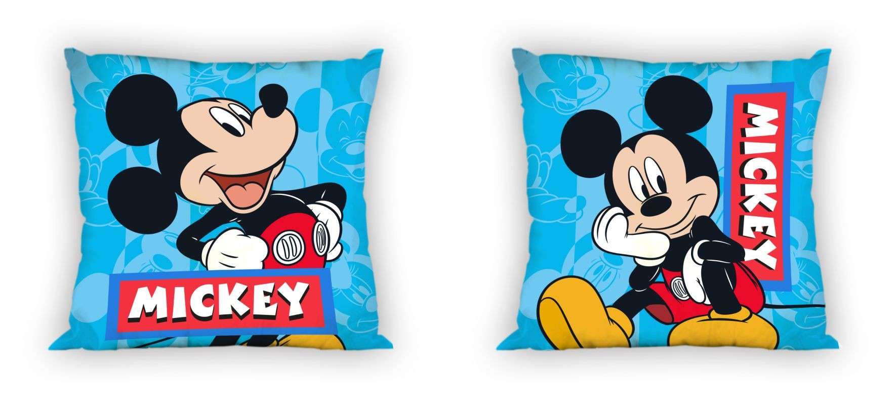 Povlak na polštářek Mickey blue