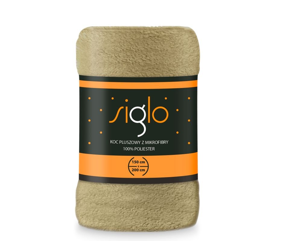 Plyšová deka super soft béžová 150/200