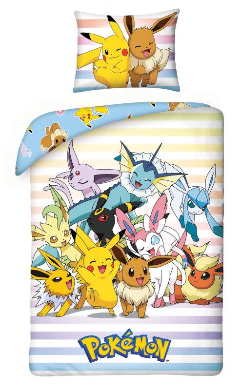 Povlečení Pokémon parta