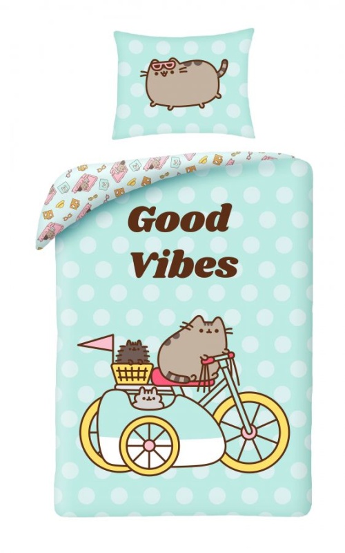 Povlečení Pusheen Good Vibes