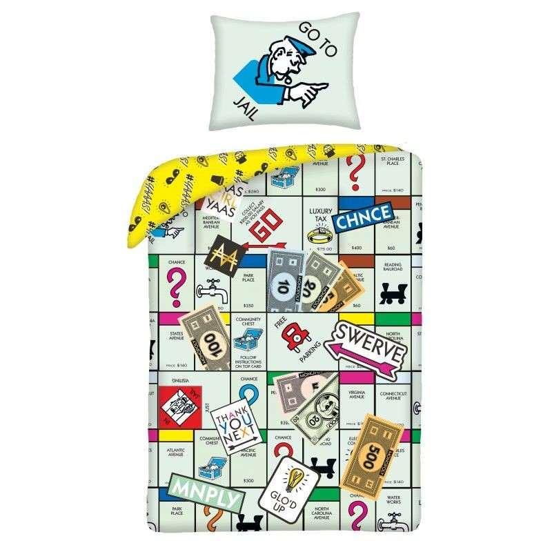 Povlečení Monopoly Go v látkovém vaku