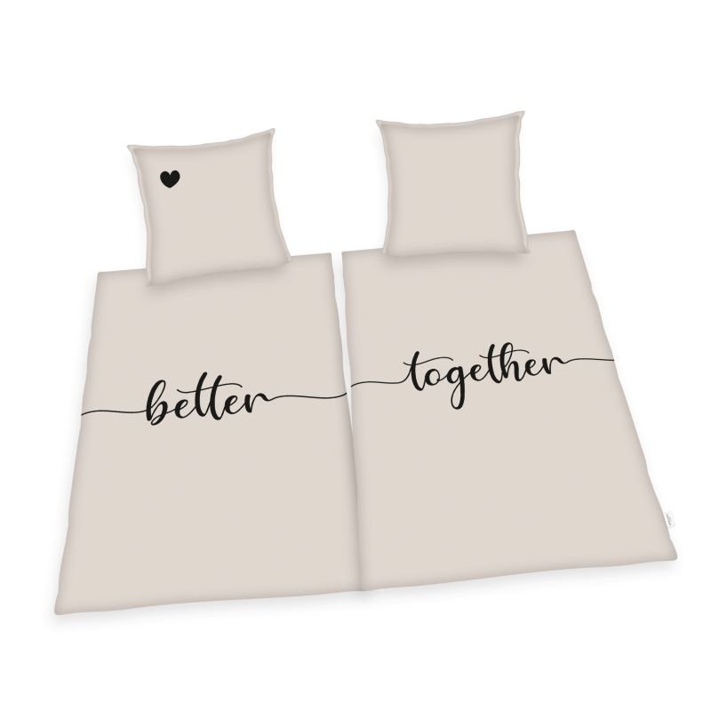 Sada povlečení na dvě postele Better Together