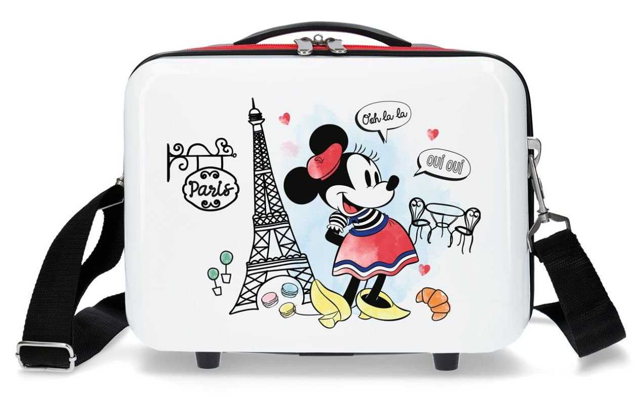 ABS Kabelka Minnie Around the World Paris Red