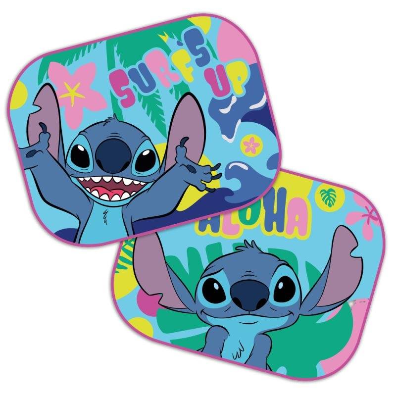 Sluneční clona do auta Lilo and Stitch 2 ks