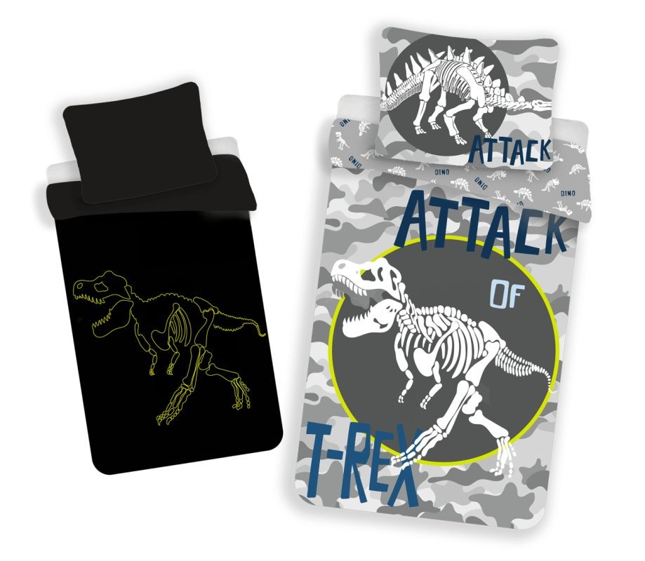 Svítící Povlečení T-rex