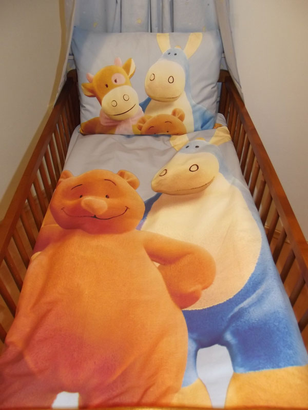 Povlečení do postýlky Nouky a přátelé 90/130 cm