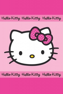 Dětský ručník Hello Kitty