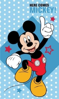 Dětský ručník Mickey hvězdičky