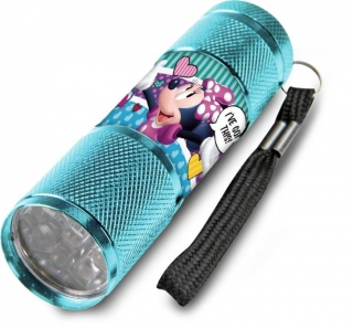 LED baterka Minnie srdíčka