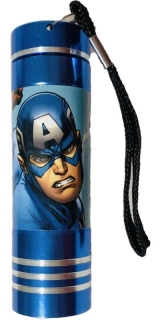 LED baterka Avengers modrá