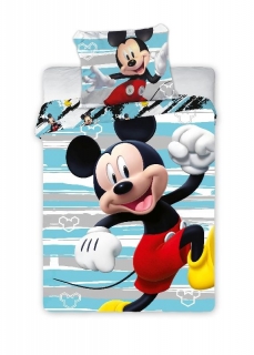Povlečení do postýlky Mickey Happy