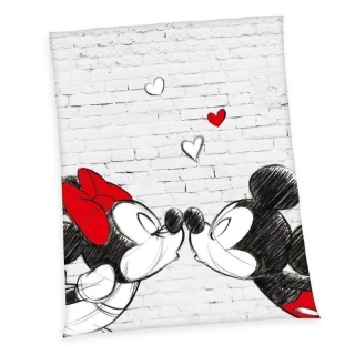 Deka mikroplyš Mickey a Minnie