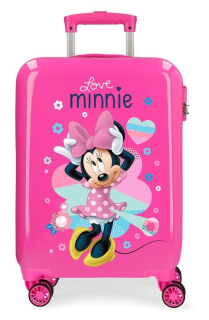 ABS Cestovní kufr Minnie Love 55 cm