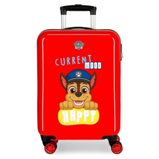 ABS Cestovní kufr Paw Patrol Playful red 55 cm