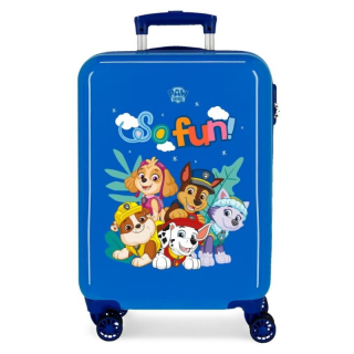 ABS Cestovní kufr Paw Patrol so fun 55 cm