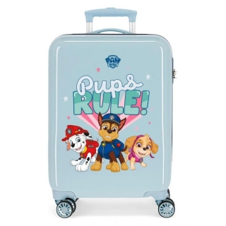 ABS Cestovní kufr Paw Patrol Pups rule 55 cm