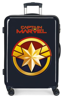 ABS Cestovní kufr Captain Marvel 68 cm