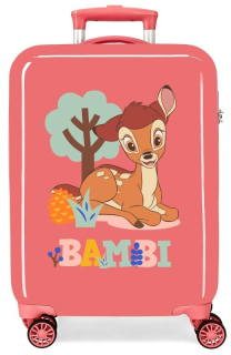 ABS Cestovní kufr Bambi Coral 55 cm