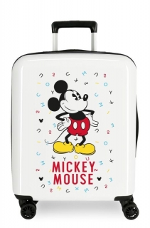 ABS Cestovní kufr Mickey Style letras 55 cm