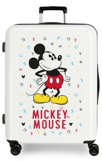 ABS Cestovní kufr Mickey Style letras 70 cm
