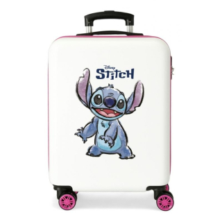 ABS Cestovní kufr Lilo and Stitch Blanco 55 cm