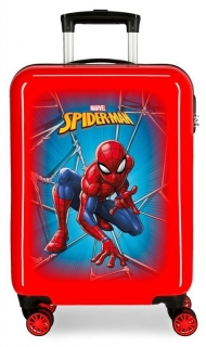 ABS Cestovní kufr Spiderman Black 55 cm