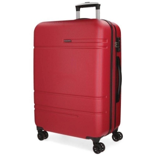 ABS Cestovní kufr MOVOM Galaxy Červený 78 cm