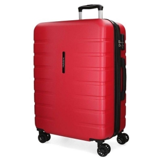 ABS Cestovní kufr MOVOM Turbo Červený 69 cm
