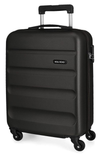 ABS Cestovní kufr Roll Road Flex Black 55 cm