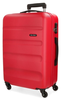 ABS Cestovní kufr Roll Road Flex Red 65 cm