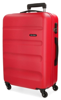 ABS Cestovní kufr Roll Road Flex Red 75 cm