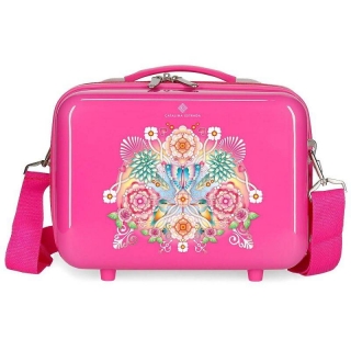 Kabelka ABS  Catalina Estrada Abanico Fuchsia