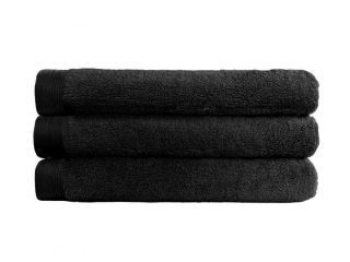 Froté ručník Elitery černý 50x100 cm