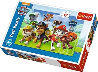 Puzzle Paw Patrol Připraveni k akci 60 dílků