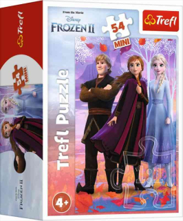 Puzzle Ledové Království 2 2 Elsa, Anna a Kristoff 54 dílků