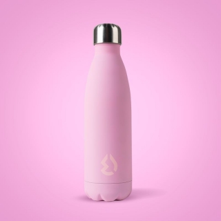 Nerezová Termo láhev na pití růžová 500 ml