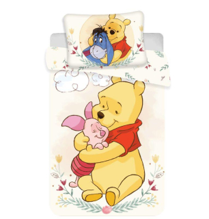 Povlečení do postýlky Medvídek Pú cute baby