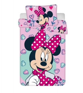 Povlečení do postýlky Minnie pink 2