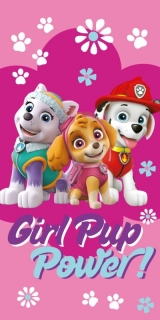  Osuška Tlapková Patrola Girl Pup