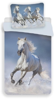 Povlečení Horses white