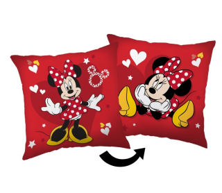 Mikroplyšový polštářek Minnie Hearts 03